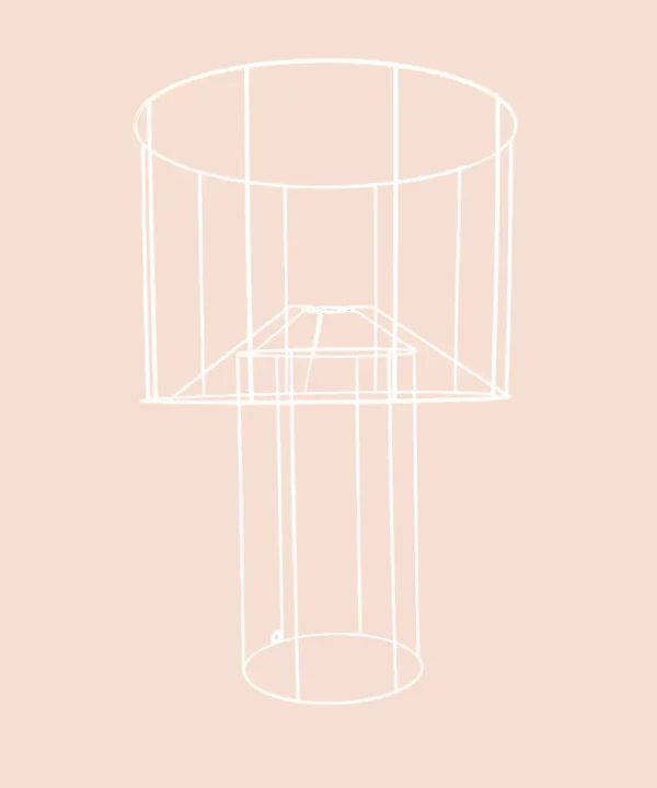 Grande lampe sur mesure - L'Elégante personnalisée