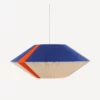 La Céleste diam 60 bleu - orange