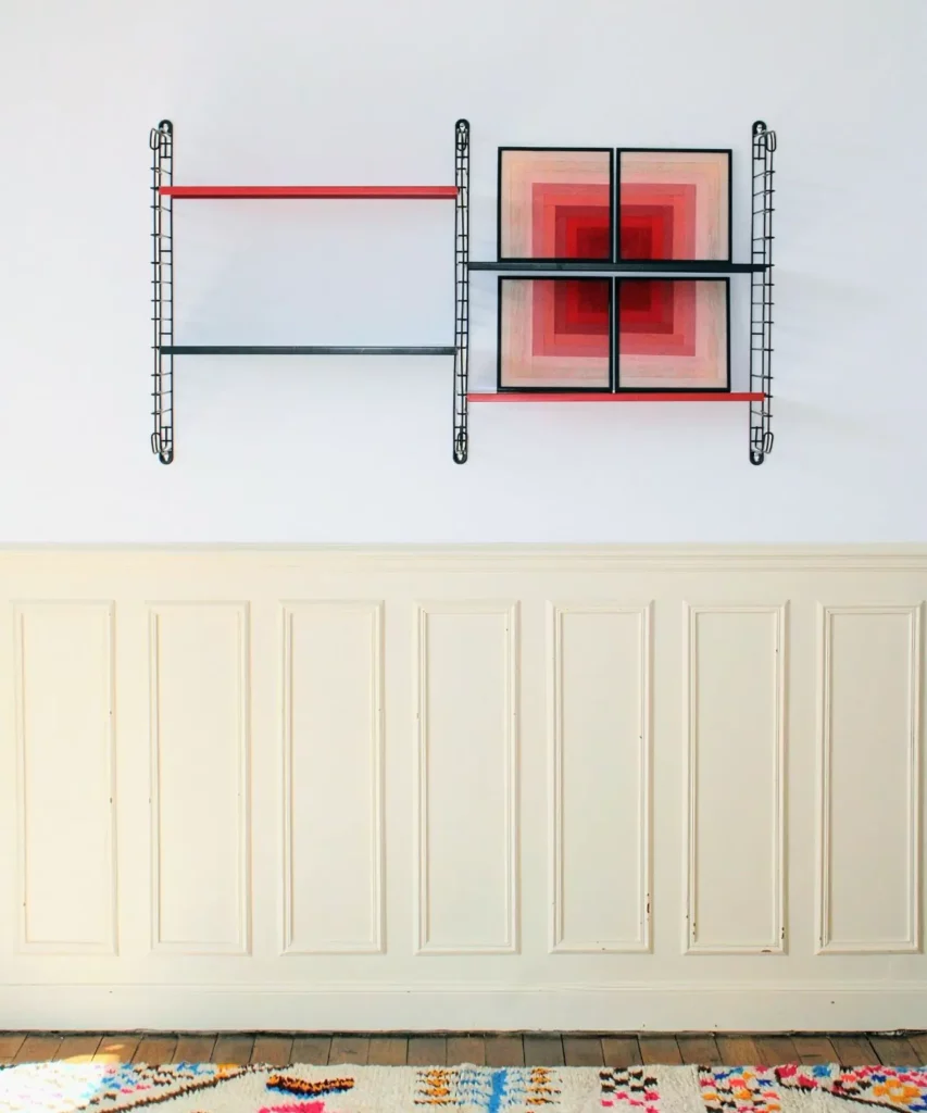 Tableau tissé "Floraison"