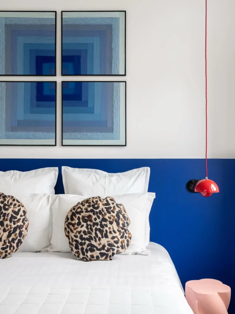 Oeuvre murale textile