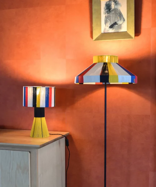 Lampe jaune design l'Irrésistible Primaires 4